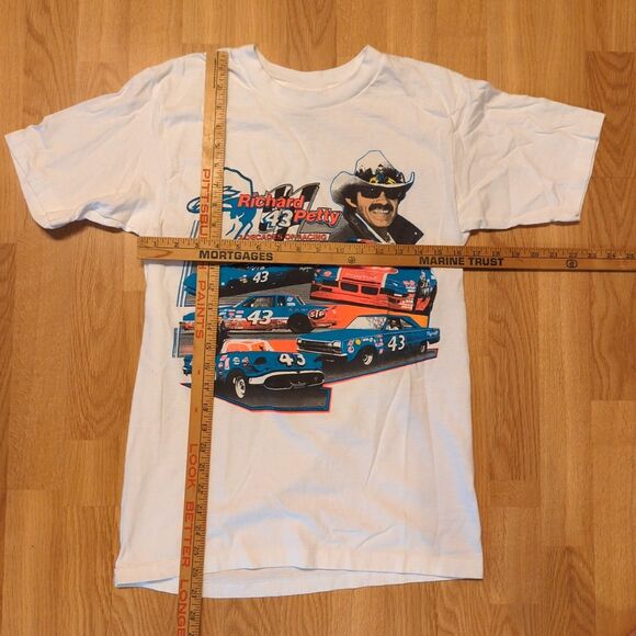 Vintage Richard Petty T Shirt 3 Decades Of Racing Medium 1992 Cotton - Picture 2 of 8
